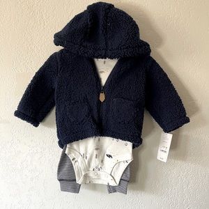 Baby boy set w/ sweater